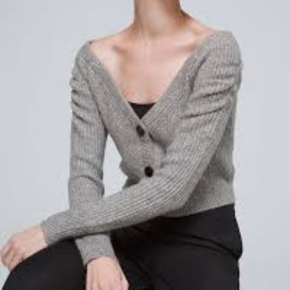 White House Black Market off shoulder sweater